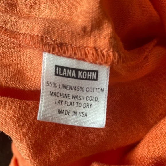 Ilana Kohn linen peplum tank - Picture 2 of 5